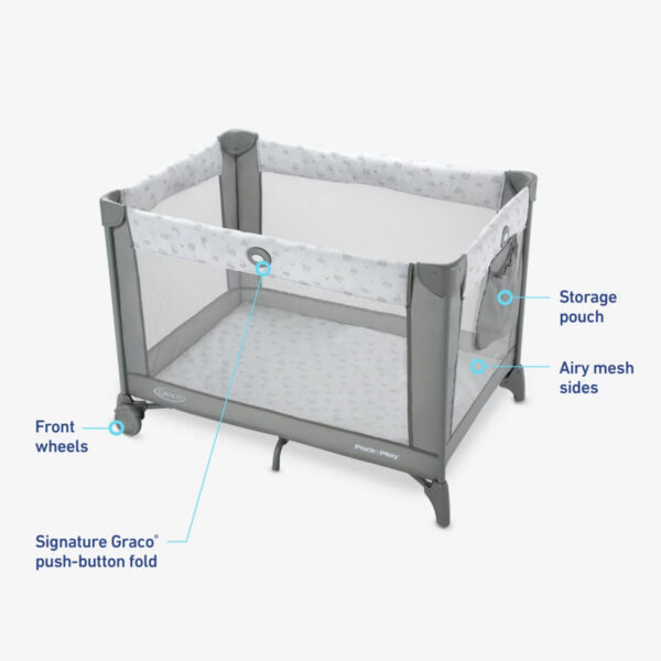 sea to sky tots baby crib rental squamish Graco Pack and Play 2