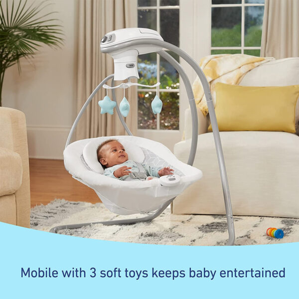 sea to sky tots baby gear rental squamish Graco simple sway swing 4