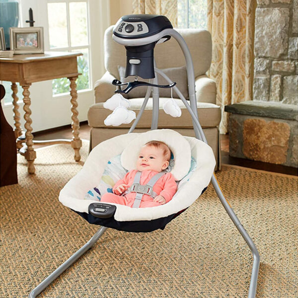 sea to sky tots baby gear rental squamish Graco simple sway swing 6