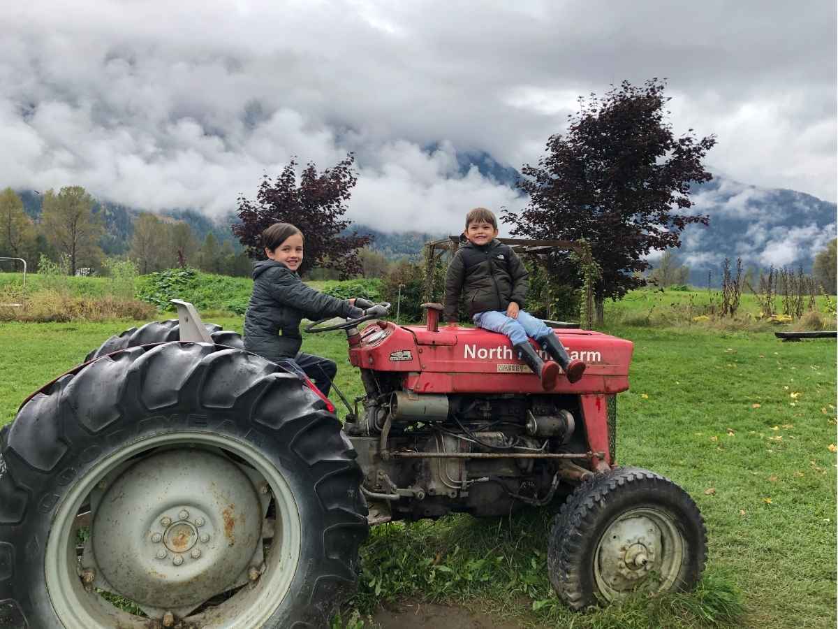 North arm farm tractor