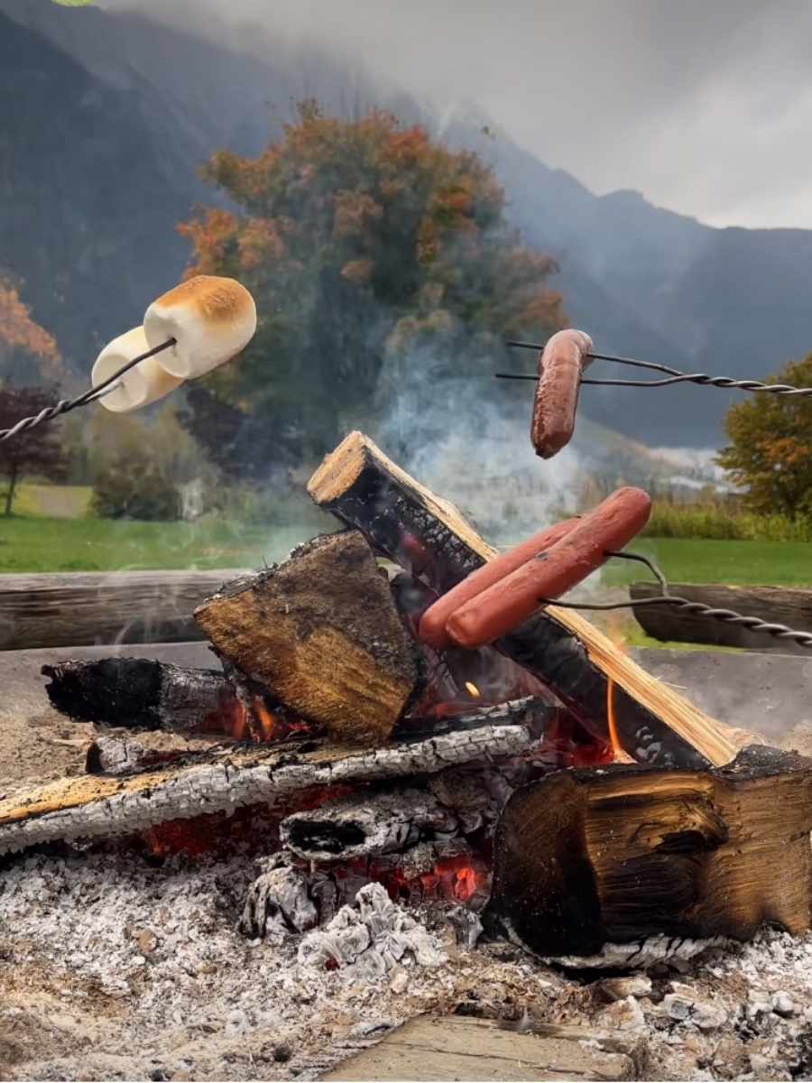 north arm farms marshmallow roasting