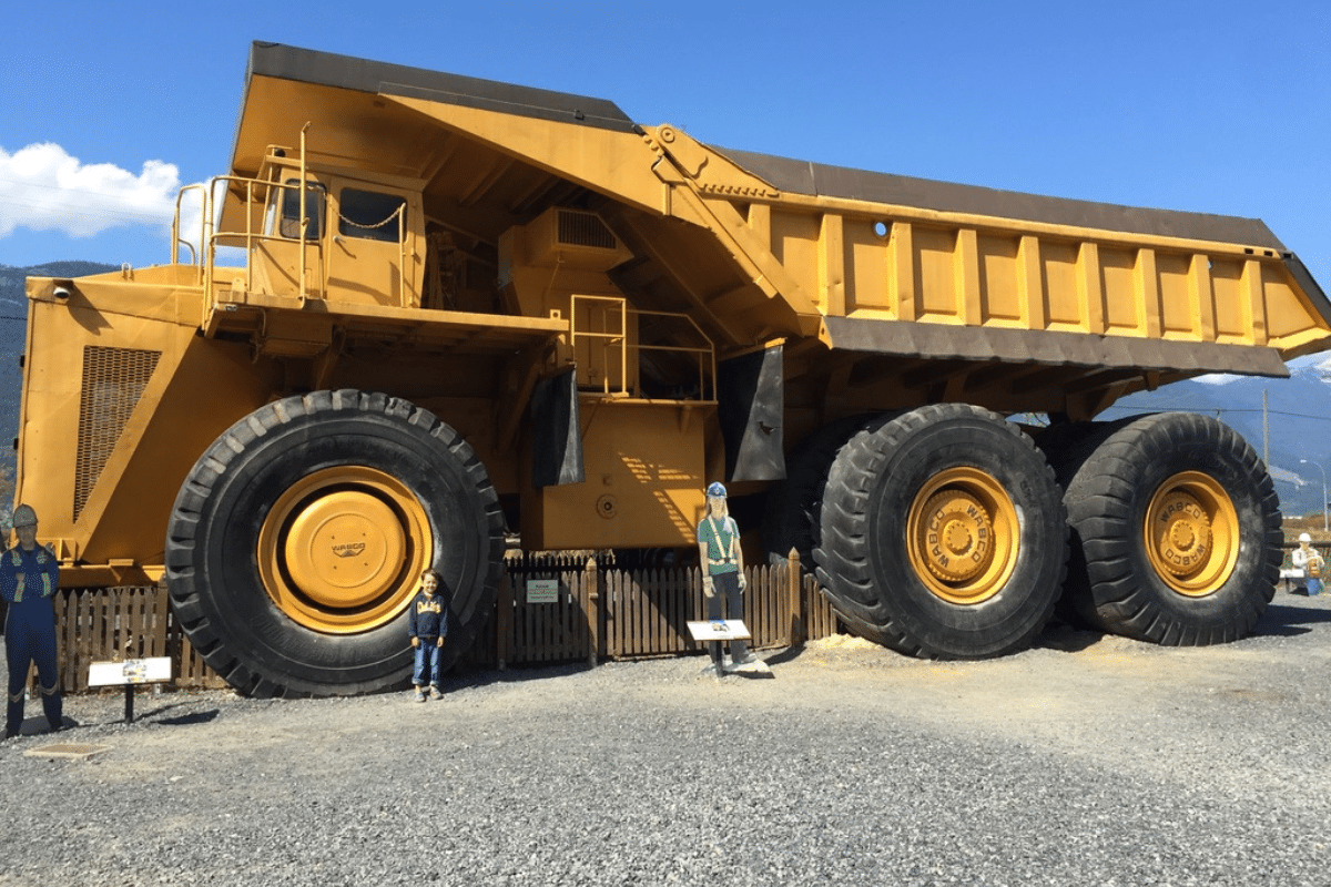 DUMP TRUCK Brittania Mine Museum