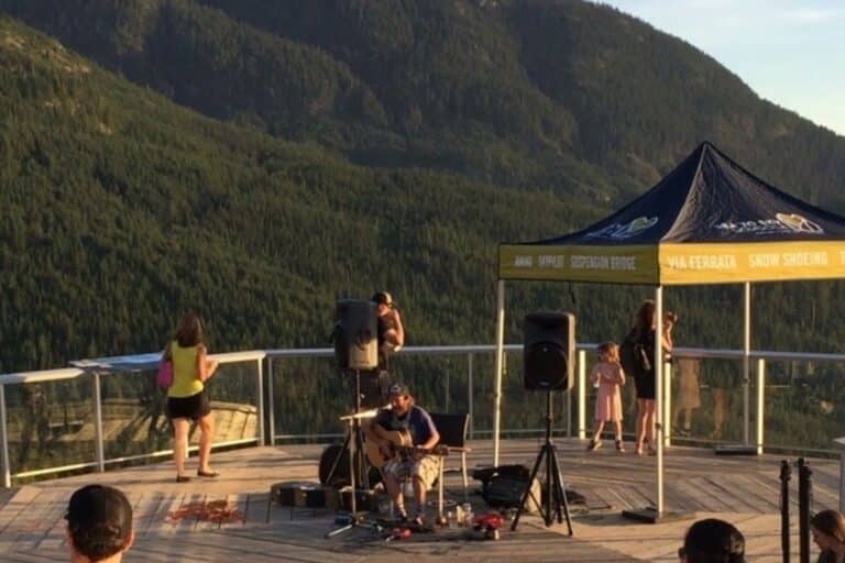 Mountain Music Sea to Sky Gondola Patio