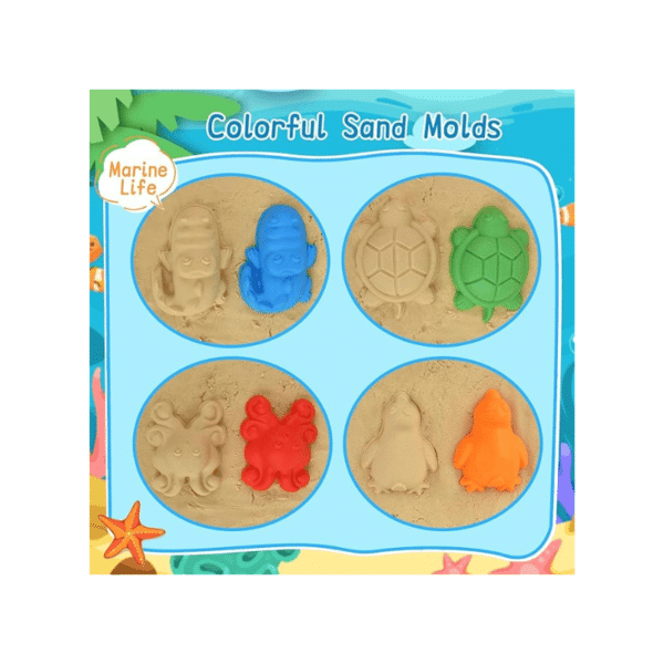 beach toys set rental sand molds