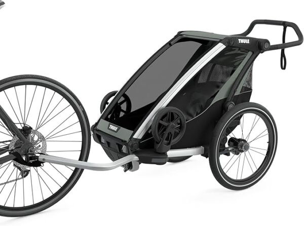 thule chariot bike trailer bike attachment