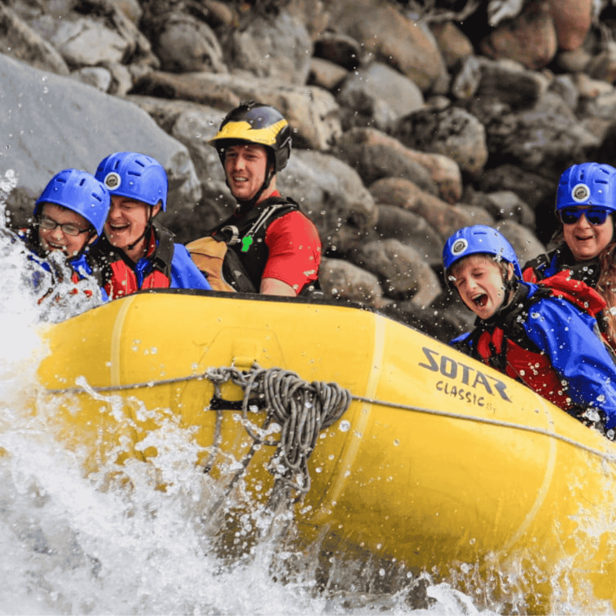 white water rafting squamish valley