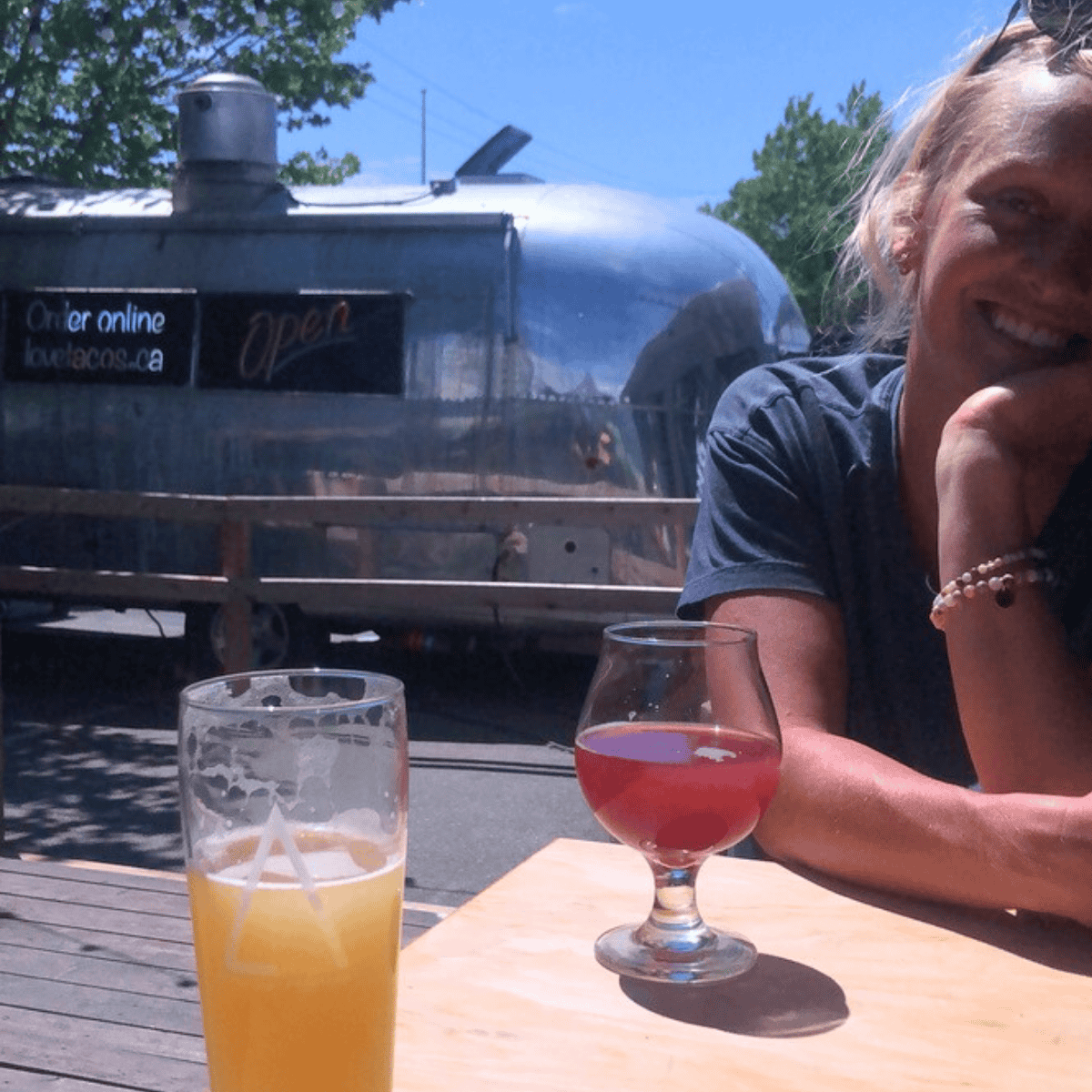 a frame brewing patio squamish