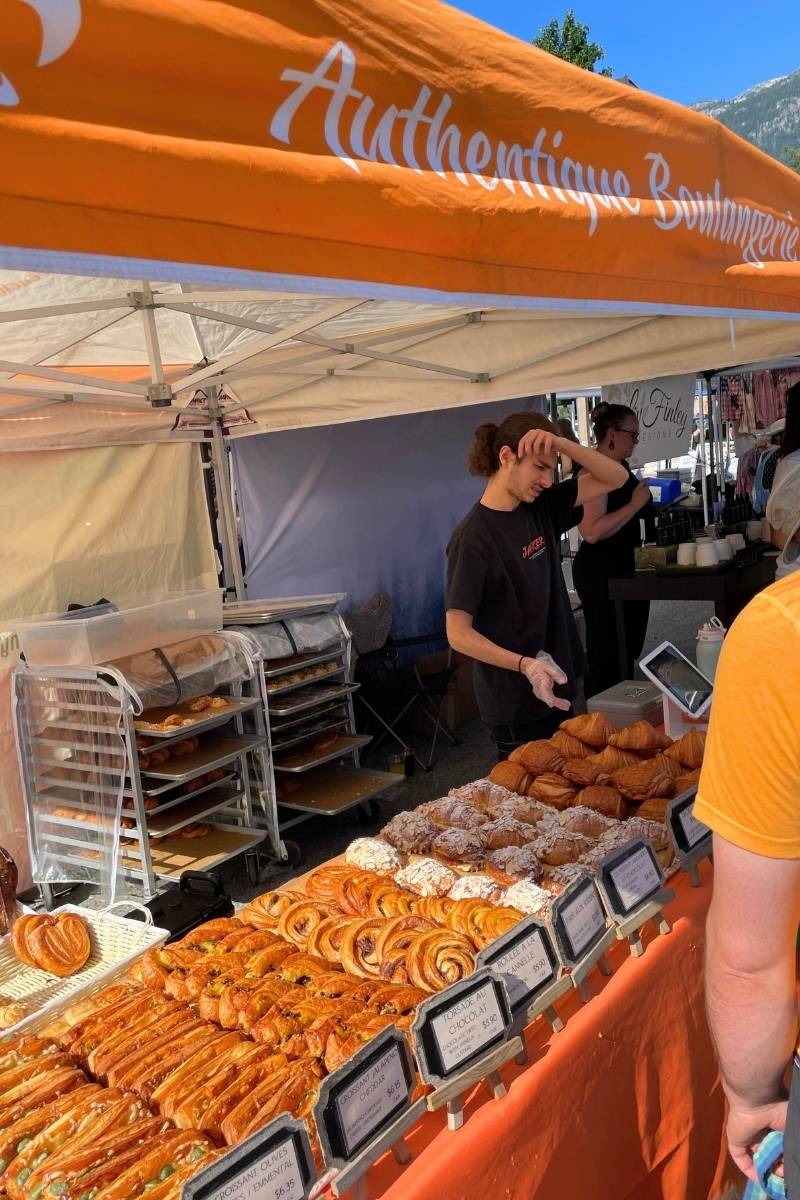 authentic boulangerie squamish farmers market