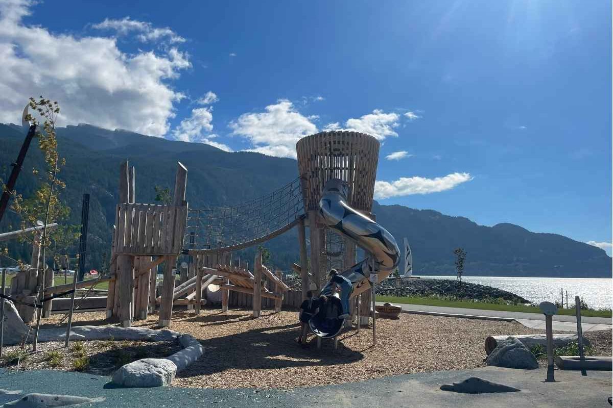 Best playgrounds in squamish Spakwus Feather Park