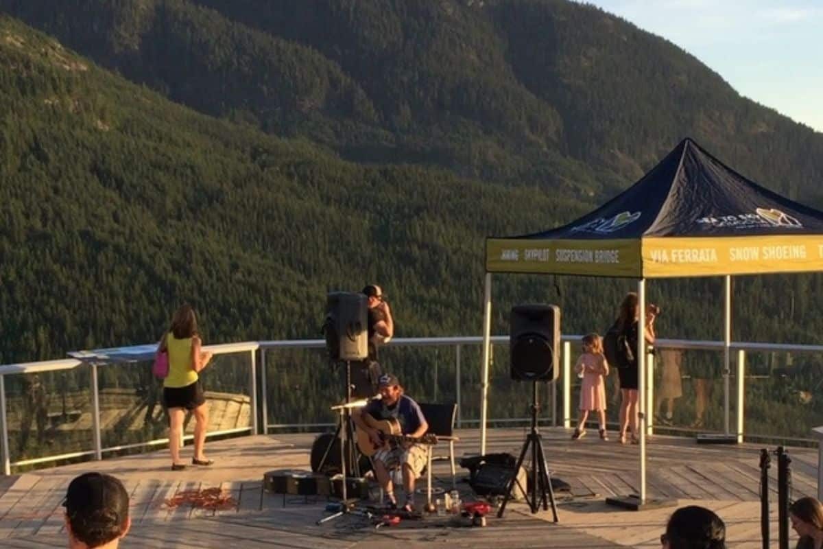 Mountain Music Sea to Sky Gondola Patio